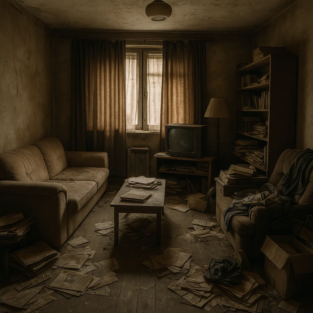 Avant — Appartement après découverte tardive — Paris